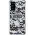 NHL Los Angeles Kings Camo Galaxy S20 FE Clear Case